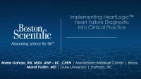Product Theater: Boston Scientific: Implementing HeartLogic™ Heart Failure Diagnostic Into Clinical Practice icon