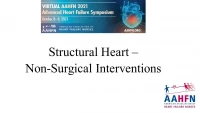 Structural Heart – Non-Surgical Interventions icon
