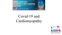 Covid-19 and Cardiomyopathy icon