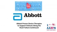 Abbott Industry Presentation: Abbott Proven Device Therapies to Support Patients Along the Heart Failure Continuum icon
