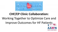 CHF/EF Clinic Collaboration: Working Together to Optimize Care and Improve Outcomes for HF Patients icon