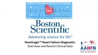 Boston Scientific Industry Presentation: HeartLogic™ Heart Failure Diagnostic: Overview and Recent Clinical Data icon
