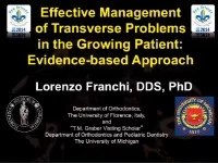 2014 Annual Session - Effective Management of Transverse Problems in the Growing Patient: Evidence-based Approach / Non-compliant Transverse and Torque Control for the Posterior and Anterior Occlusal Planes icon