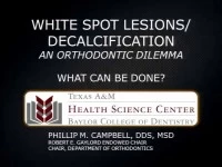 2012 Joint AAO-AAPD Conference - White Spot Lesions  An Orthodontic Dilemma:  What Can be Done?/The Role of Orthodontics in the Prevention and Management of Dental Trauma icon
