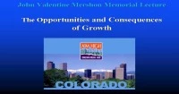 2008 Annual Session - Opportunities and Consequences of Growth (Mershon Lecture) icon