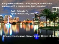 2016 Annual Session - Long-term Follow-up of Orthodontic Treatment of Patients With a Compromised Periodontium / How to Treat Open Bite or Upper Anterior Protrusion Cases with Ankylosed Teeth icon