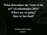 2016 AAO Annual Session - Angle Lecture: Fast Food or Slow Food Orthodontics / Biomechanics: Past, Present and Future! / "Reversal of Fortune": Resolving Final Excess Overjet Using Simplified Orthodontic Mechanics icon