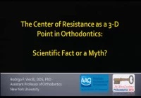 2013 Annual Session - The Center of Resistance as a 3-D Point in Orthodontics: Scientific Fact or a Myth? / The Fallacy of Archwire Shape in Producing Force Systems icon