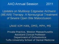 2011 Annual Session - Updates On Multiloop Edgewise Archwire (MEAW) Therapy: a Nonsurgical Treatment of Severe Open Bite Malocclusion/ Surgical and Medical Management of Idiopathic Condylar Resorption and Open Bite Deformities icon