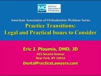 2012 AAO Webinar - Practice Transitions: Legal and Practical Issues to Consider icon