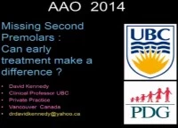 2014 Annual Session - Missing Premolars: Can Early Treatment Make a Difference? / Early Treatment for Missing Teeth icon