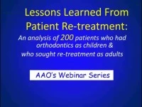 2011 AAO Webinar - Lessons Learned from Adult Treatment and Re-treatment icon