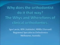 2013 Annual Session - Why Does the Orthodontist do it That Way? The Why's and Wherefores of Clinical Orthodontics icon