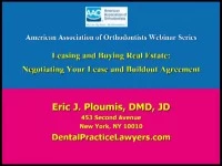 2013 AAO Webinar - Leasing Your Office and Negotiating Your Build-Out icon