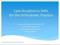 2015 Webinar – Case Acceptance Skills for the Orthodontic Practice icon
