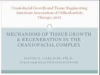 2011 Annual Session - Mechanisms of Tissue Regeneration in the Craniofacial Complex/ Regeneration of the Periodontium in Orthodontic Patients With Severe Bone Loss icon