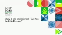 Study and Site Management – Are You the Little Mermaid? icon