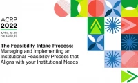 The Feasibility Intake Process: Managing and Implementing an Institutional Feasibility Process that Aligns with Your Institutional Needs icon