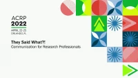 They Said What?! Communication for Research Professionals icon