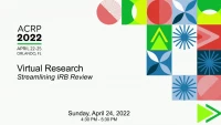Virtual Research: Streamlining IRB Review icon