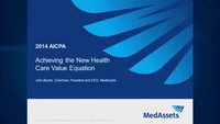 Achieving the New Health Care Value Equation icon