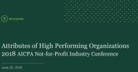 Attributes of High Performing Organizations icon