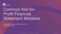 Common NFP Financial Statement Mistakes icon