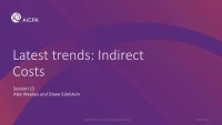 Latest Trends: Indirect Costs icon
