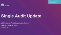 Single Audit Update icon
