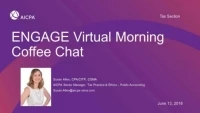 Virtual Morning Coffee Chat: Key Tax Issues Impacting the Profession icon