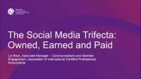 The Social Trifecta: Owned, Earned and Paid icon