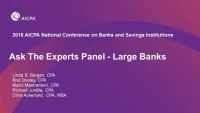 Ask The Experts Panel - Large Banks icon
