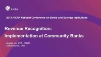 Revenue Recognition: Implementation at Community Banks icon