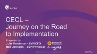 CECL - Journey on the Road to Implementation icon