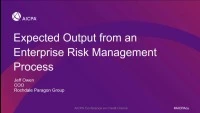 Expected Output from an Enterprise Risk Management Process icon