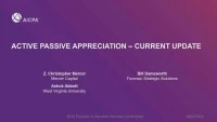 Active Passive Appreciation - Current Update  icon