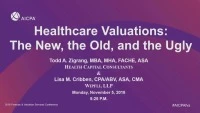 Industry Series 1: Healthcare Valuations:  The New, the Old, and the Ugly icon