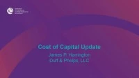 Cost  of Capital Update icon