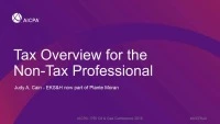 Tax Overview for Non Tax  icon