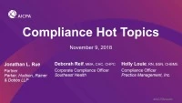 Compliance Hot Topics icon