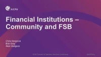 Industry Series 2: Financial Institutions - Community and FSB  icon