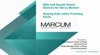 Safe and Sound: Smart Choices for Savvy Women - Staying Safe while Traveling Alone - Presented by Marcum LLP icon
