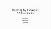 Building by Example: QBI Case Studies icon