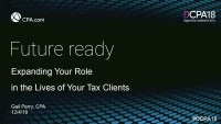 Expanding Your Role in the Lives of Your Tax Clients icon