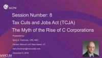 TCJA: The Myth of the Rise of C-Corp icon