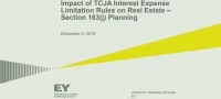 Impact of TCJA Interest Expense Limitation Rules on Real Estate icon