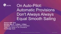 On Auto-Pilot: Automatic Provisions Don't Always Always Equal Smooth Sailing icon