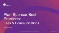 Plan Sponsor Best Practices, Fees & Communications icon