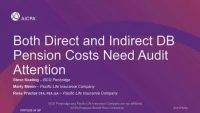 Both Direct and Indirect DB Pension Costs Need Audit Attention - Presented by Pacific Life icon