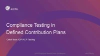Compliance Testing in Defined Contribution Plans icon